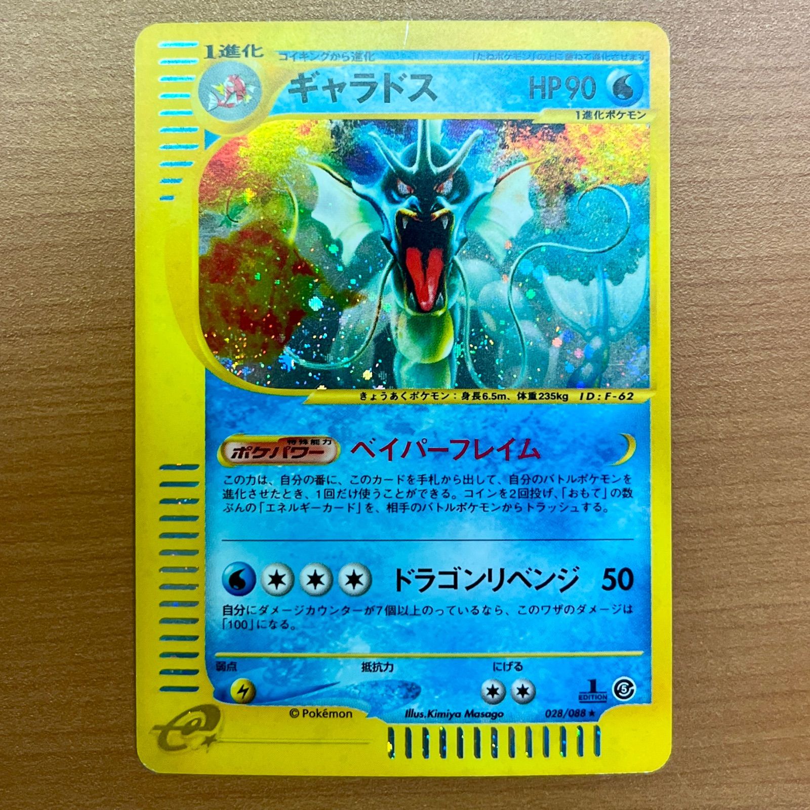 状態B ギャラドス カードe 1ed 028|088 神秘なる山 e5 ポケカ ポケモンカード