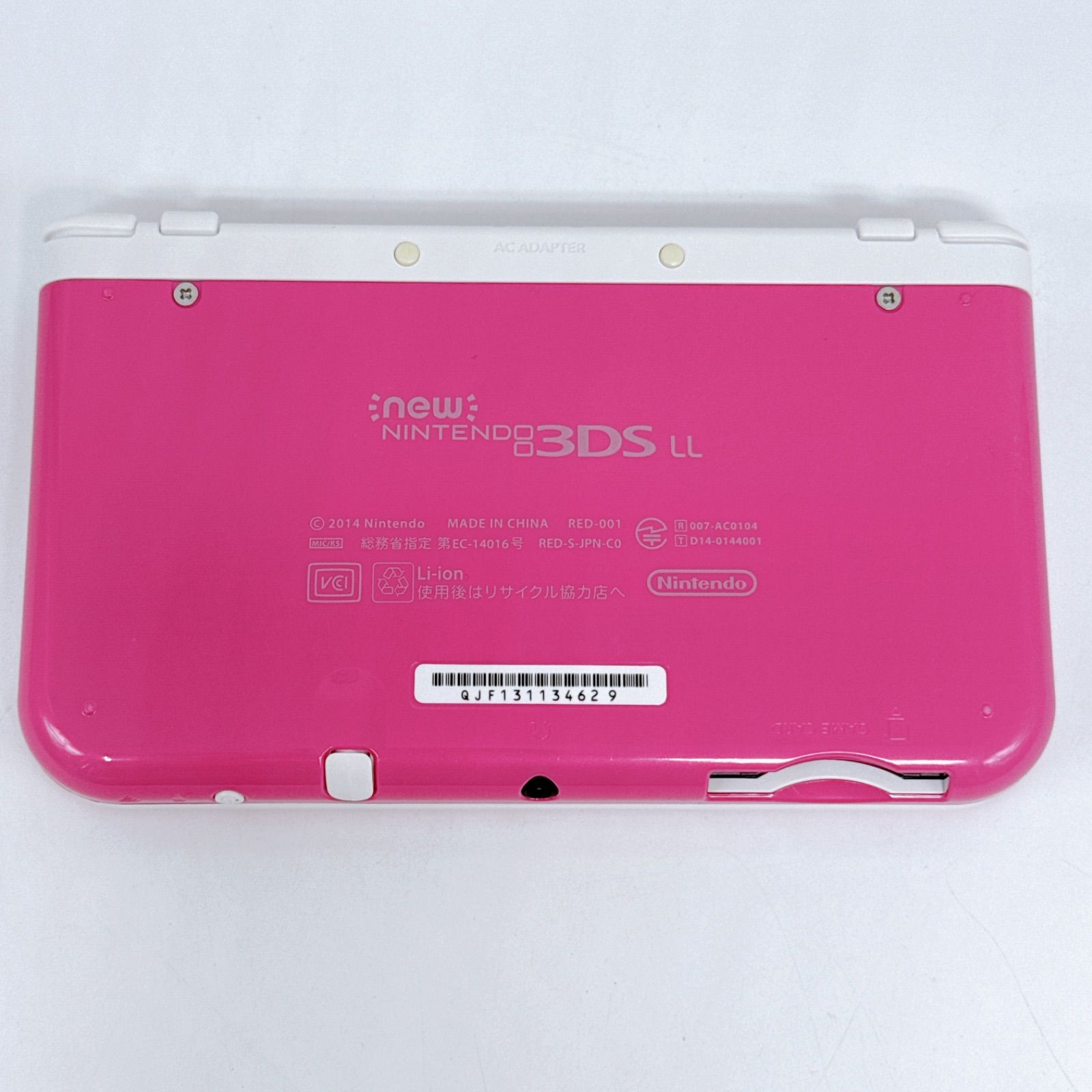 Nintendo New3DSLL ピンク×ホワイト - メルカリ