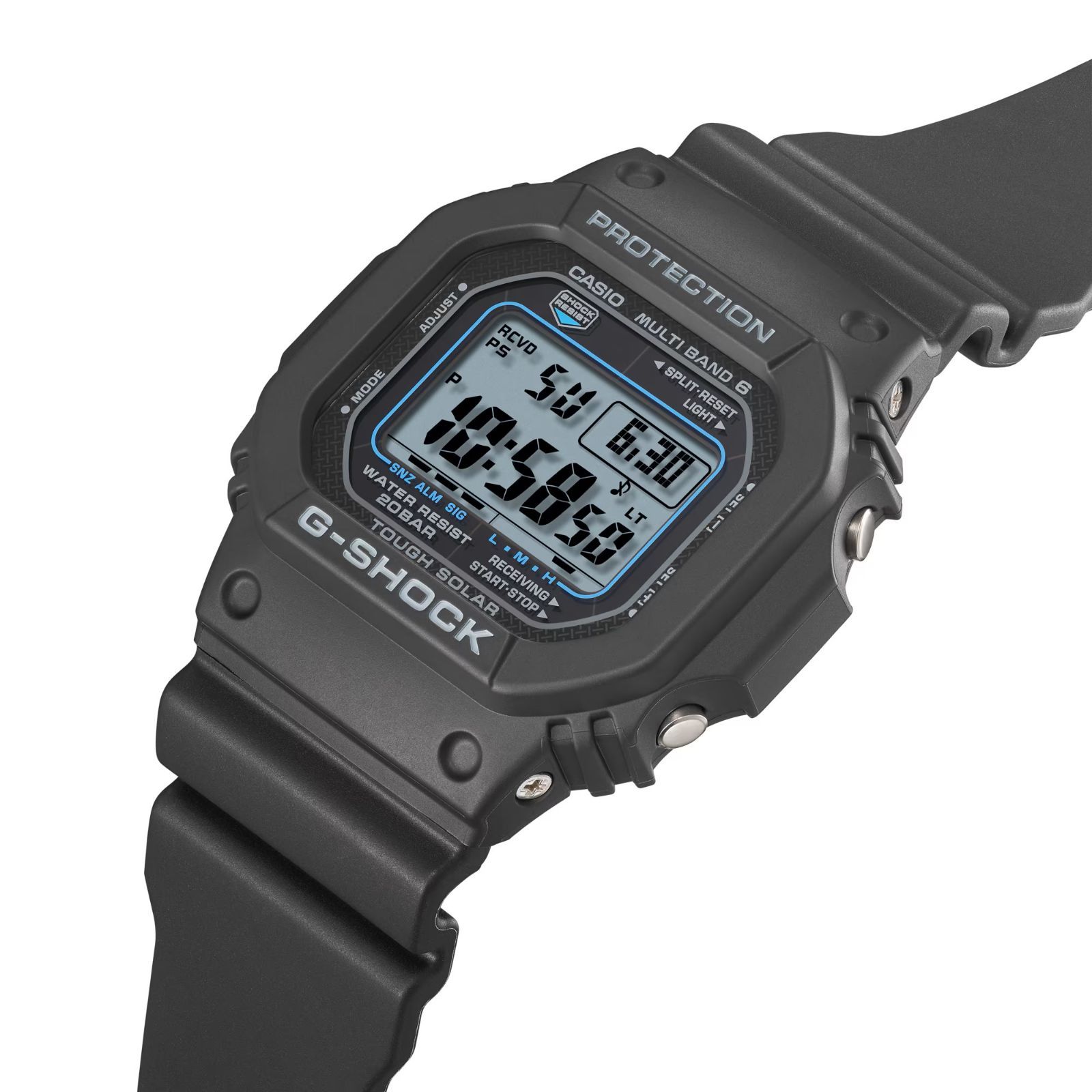 【即納】国内正規品 CASIO カシオ G-SHOCK Gショック タフソーラー 世界6局電波受信 マルチバンド6 GW-M5610U-1CJF ブラック 腕時計 メンズ