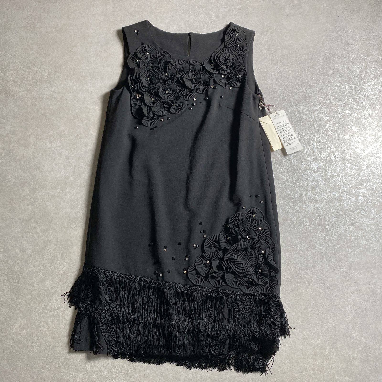 グレースコンチネンタル ビジュー ワンピース 結婚式お呼ばれ  