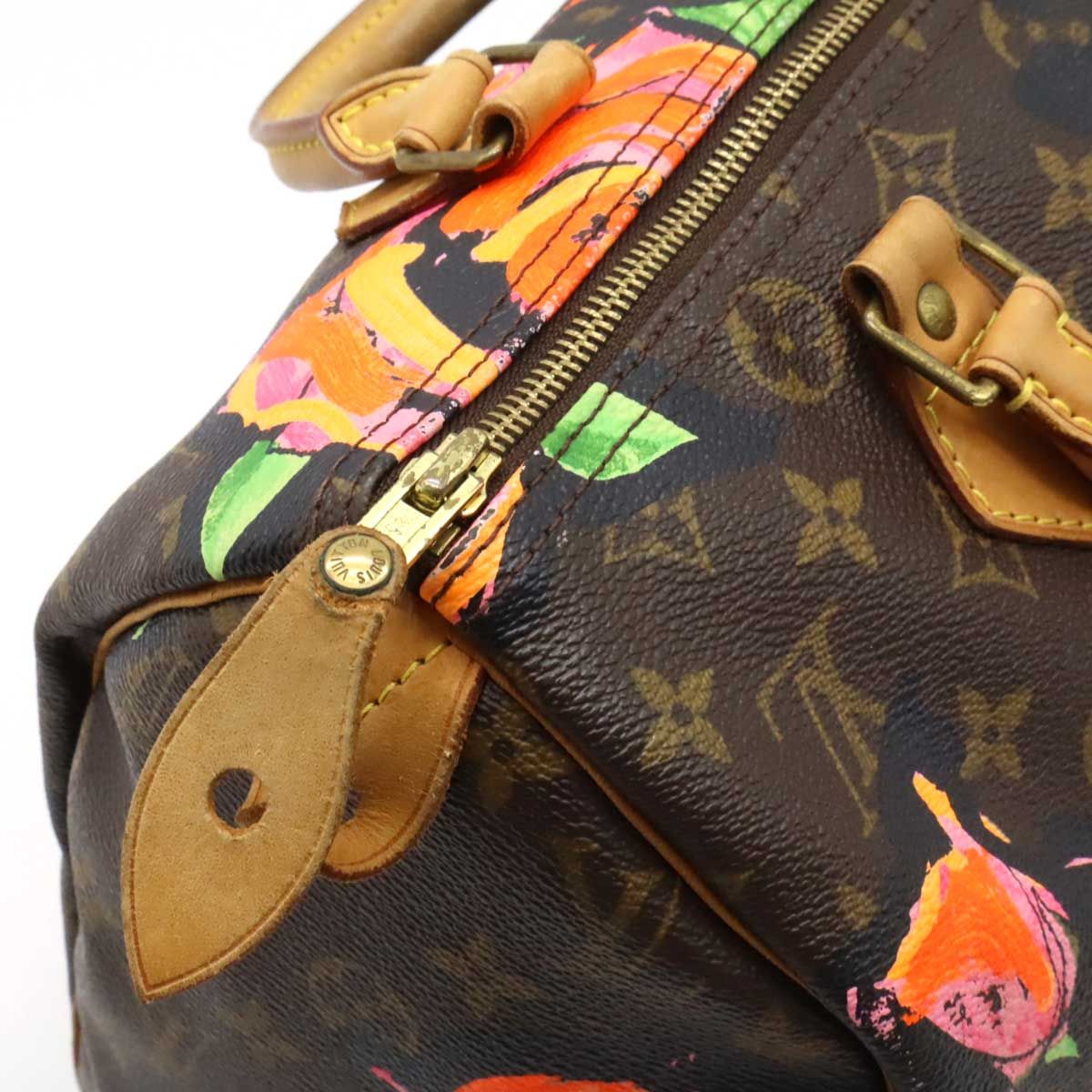 LOUIS VUITTON ルイ ヴィトン モノグラムローズ スピーディ30  