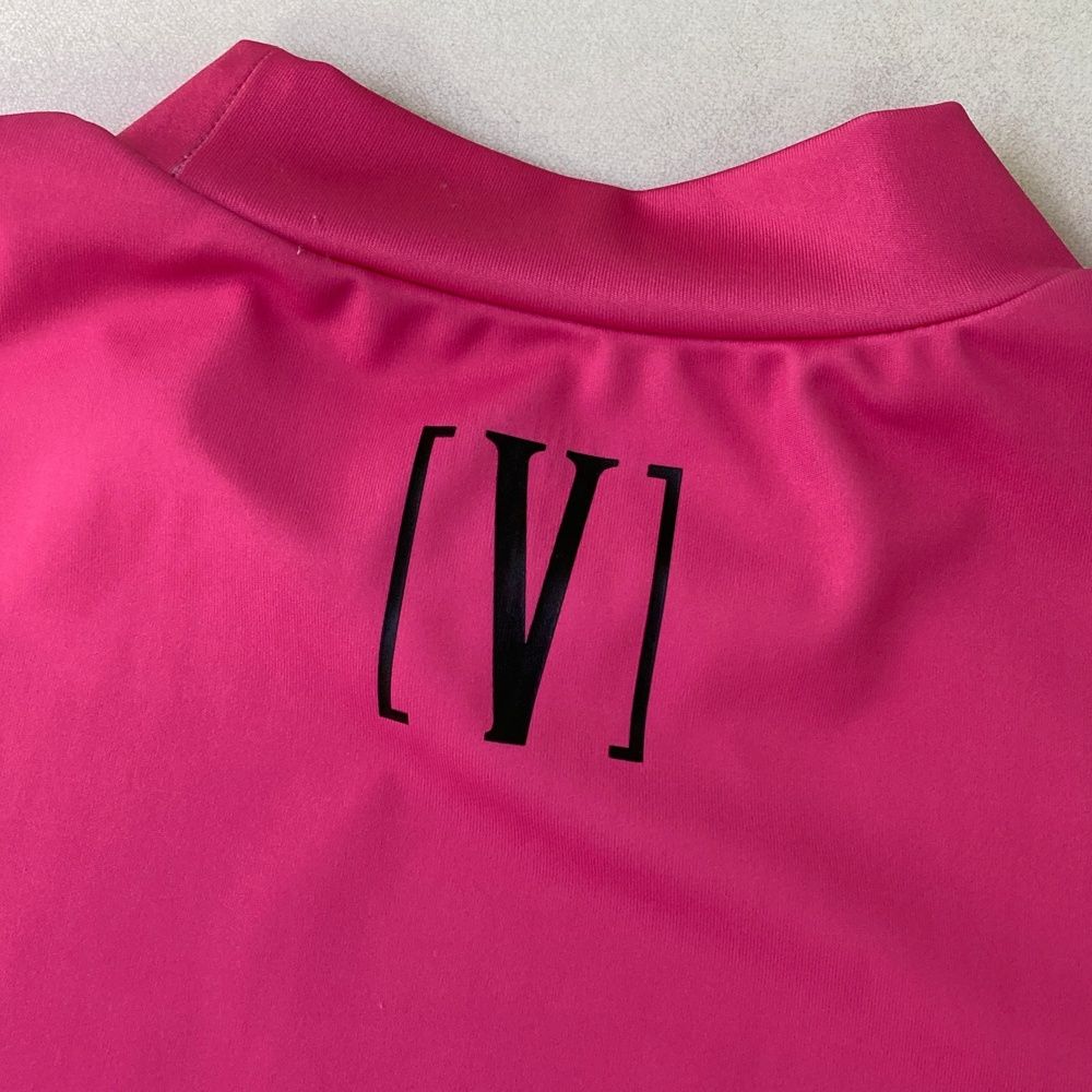 サイズ 2 V12 ヴィトゥエルヴ 半袖モックネックTシャツ グラデーション ピンク系 240101452479 ゴルフウェア レディース ストスト LLC-HASEGAWATOSO_COM
