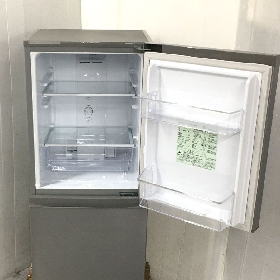 地域限定商品 AQUA アクア 冷蔵庫 ブラッシュシルバー AQR-13M-S