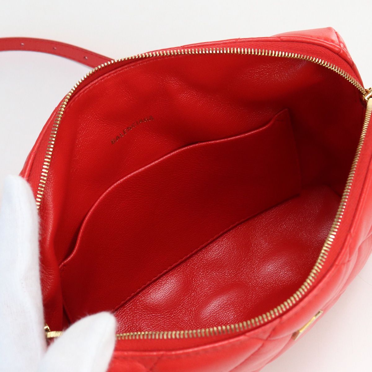 BALENCIAGA バレンシアガ カメラバッグ ミニ 600325 1NH5M 6406 斜め