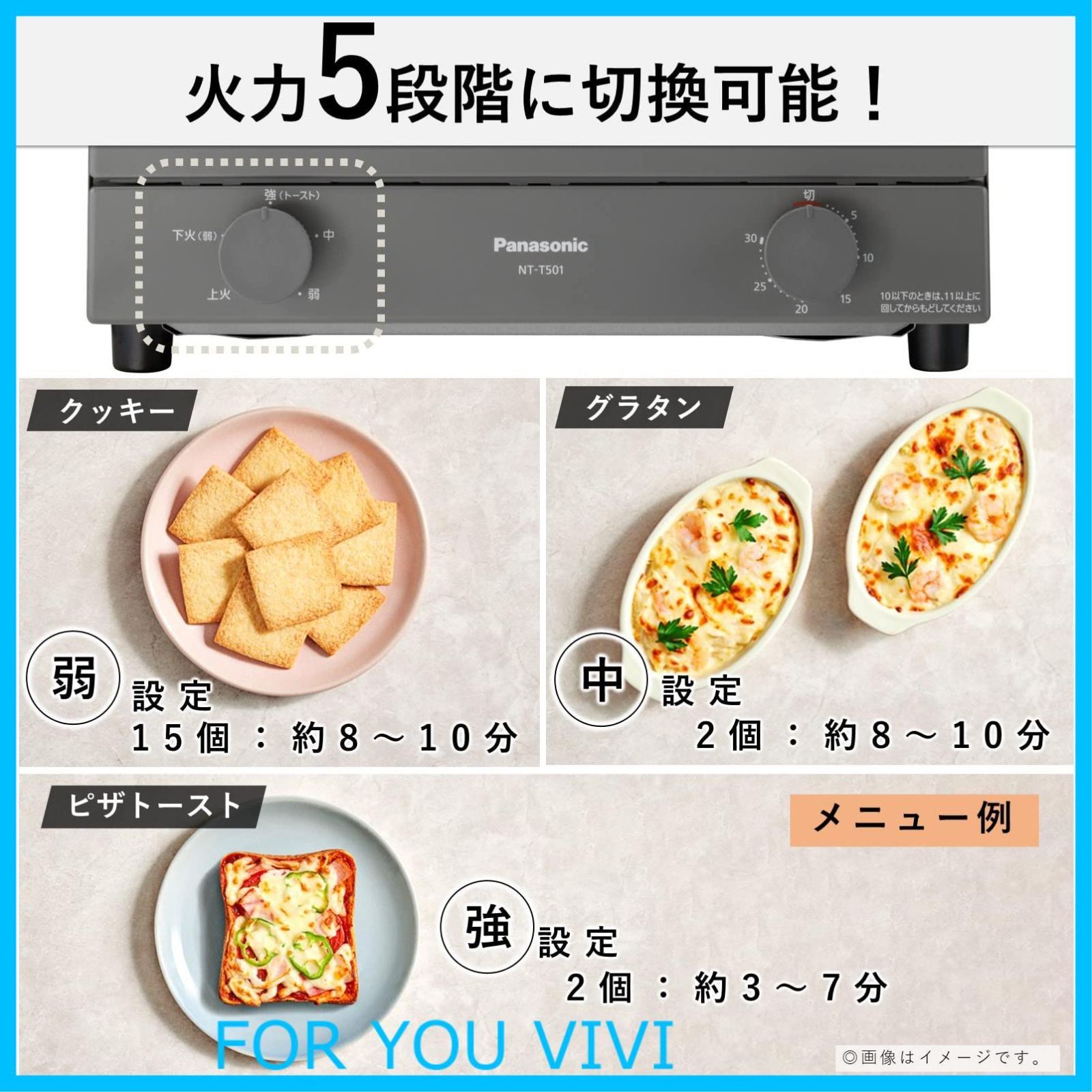 30分タイマー搭載 グレー