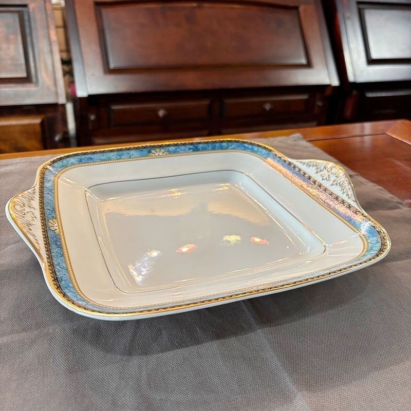 ウェッジウッド カーゾン シュガーポット ＆クリーマー ＆ プレート 3