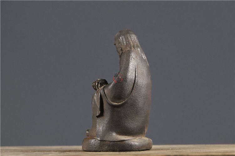 達磨祖師 仏像 鉄器 開運 風水 重厚 極細工 装飾品 工芸品 美術品 置物 達磨祖師仏像 鉄製 開運 風水 重厚 極細工 装飾品 工芸品 美術品