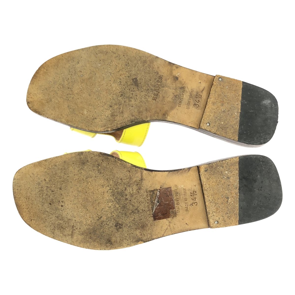 HERMES / エルメス | ORAN / オラン パテントレザー Hモチーフ