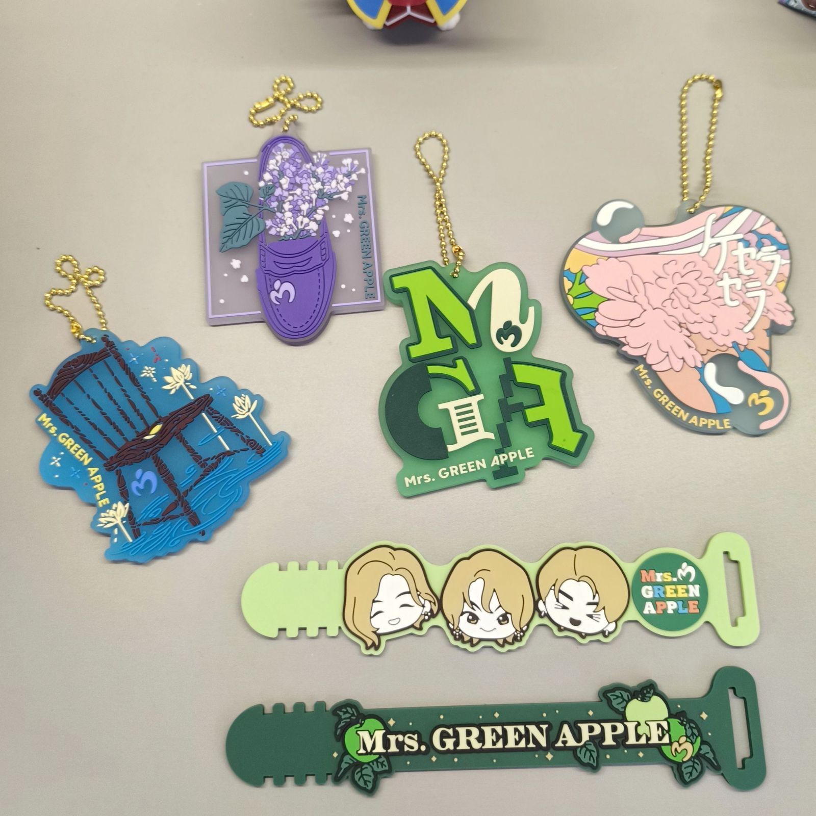 Mrs.GREEN APPLE コンサートグッズ ストラップ キーホルダー