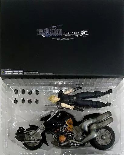 中古】フィギュア [単品] PLAY ARTS改 クラウド・ストライフ＆ハーディ