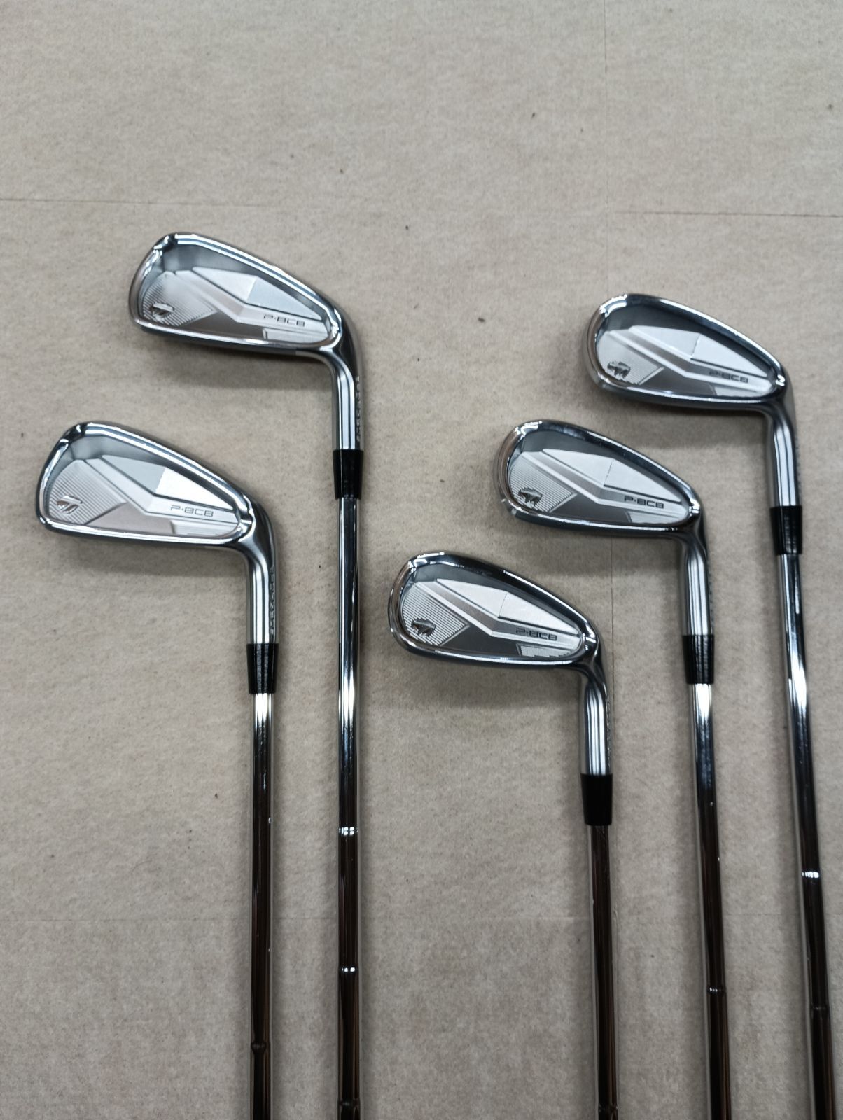 テーラーメイド P8CB アイアン 2025 6-P 5本セット トゥルーテンパーAMTシルバー S