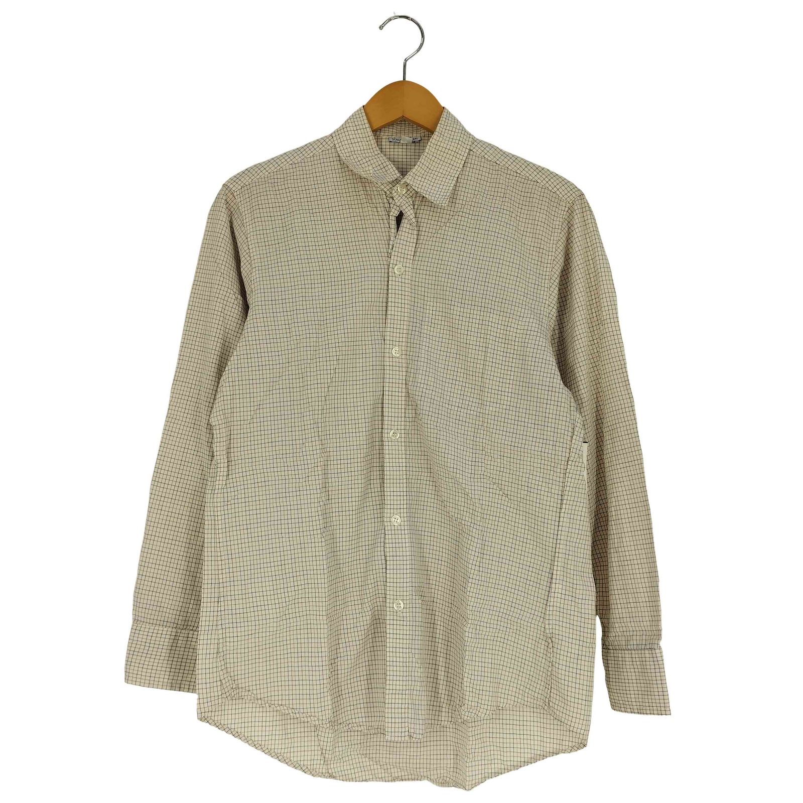 【春物】アメリカ製 steven alan スティーブンアラン チェックシャツ a□スティーブンアラン/Steven Alan チェック柄 長袖BDシャツ