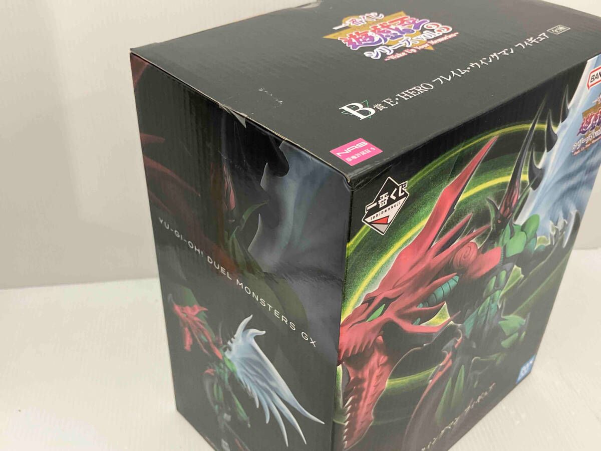 遊戯王シリーズvol.3  A賞　遊城十代　B賞フレイムウィングマン　セット 一番くじ 遊☆戯☆王シリーズ vol.3」が発売決定！遊城十代、E