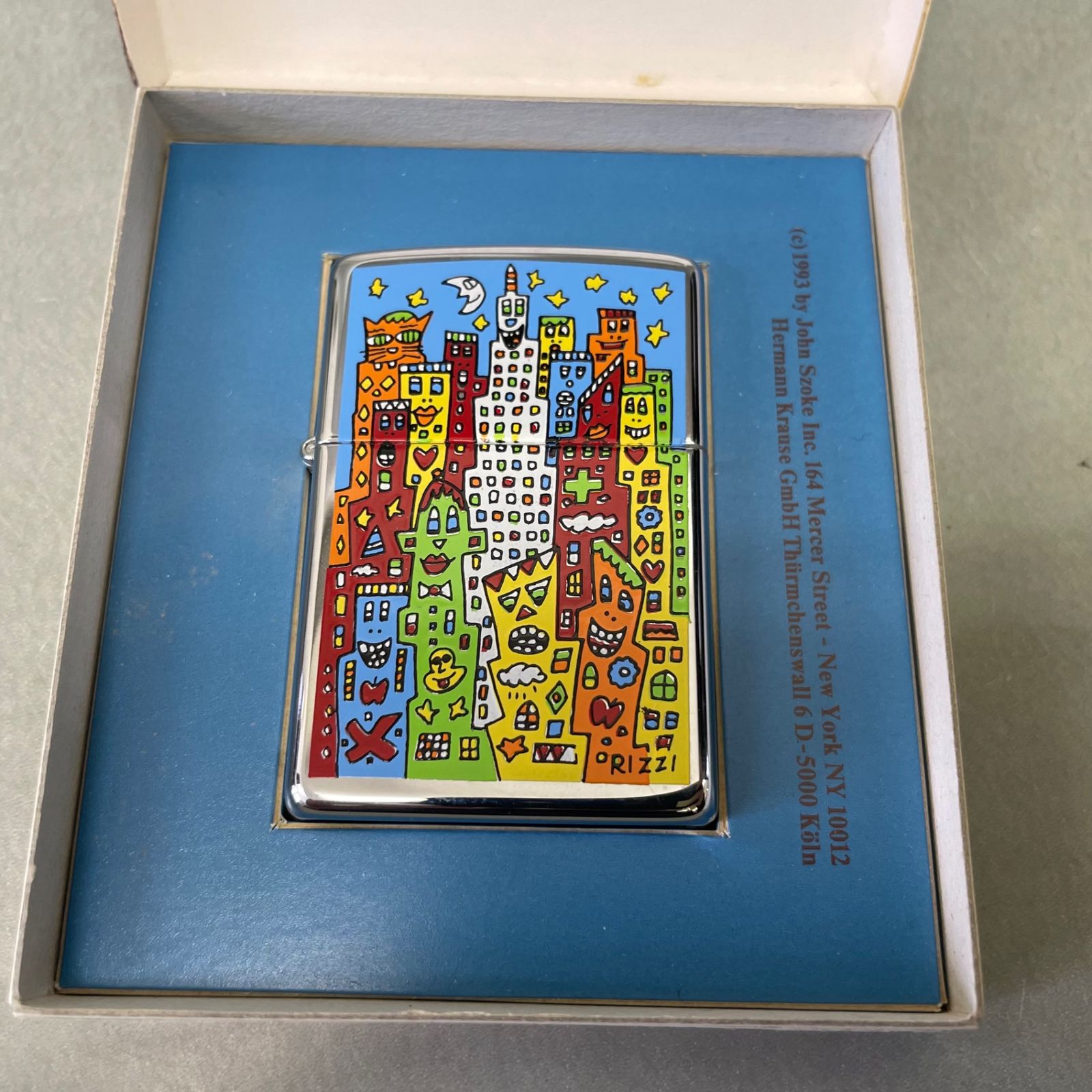 Rizzi ジェームス・リジィ 限定盤 Zippo 【象神】 ライター