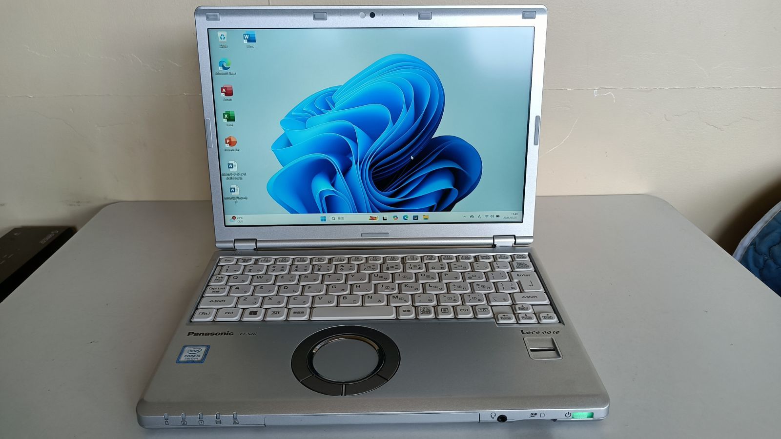 ノートパソコン panasonic CF-SZ6 第七世代 Core i5 SSD 256G メモリ 8G windows 11 pro office 2021 pro WUXGA TFT1920 x 1200ドット