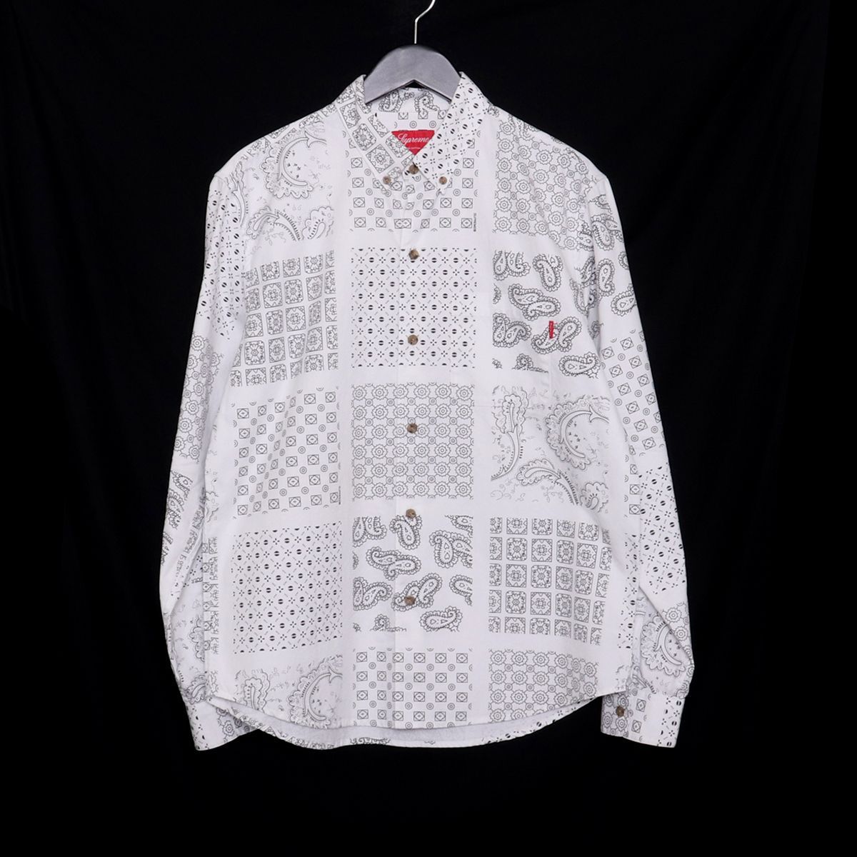 シュプリーム SUPREME 20SS Paisley Grid Shirt - メルカリ