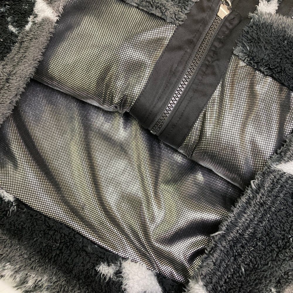 サイズ：LL LOUD MOUTH ラウドマウス ボアジャケット ブラック系