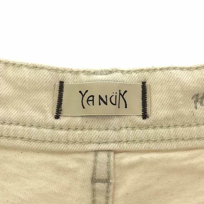 YANUK ハイウエスト ストレートデニム ANNETTE 26 エクリュ YANUK ヤヌーク ANNETTE アネット ハイウェスト ストレート