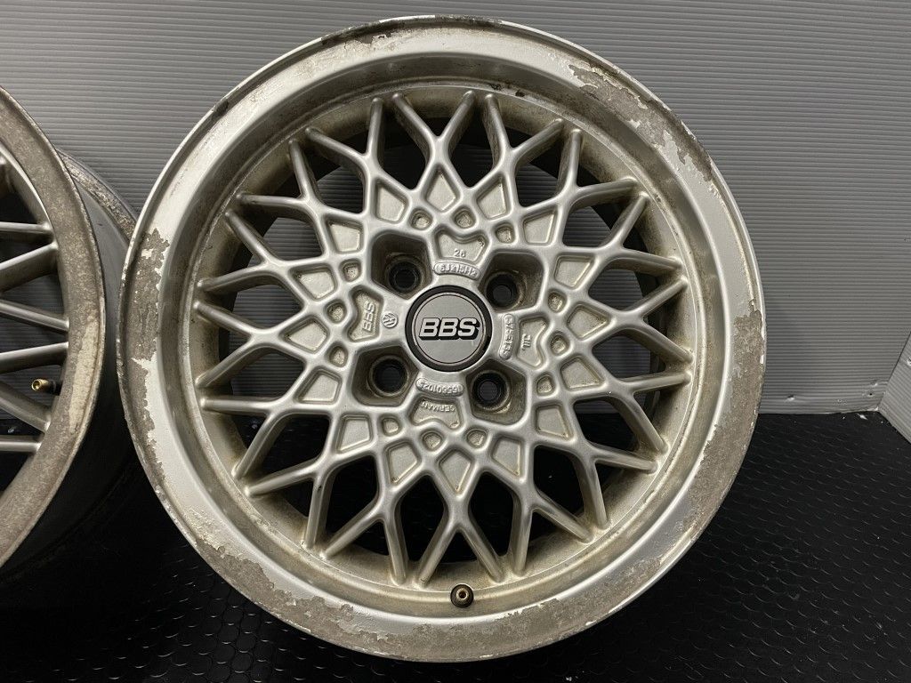 VW x BBS フォルクスワーゲン 純正OPホイール 15インチ 4本 6J4HPCD100