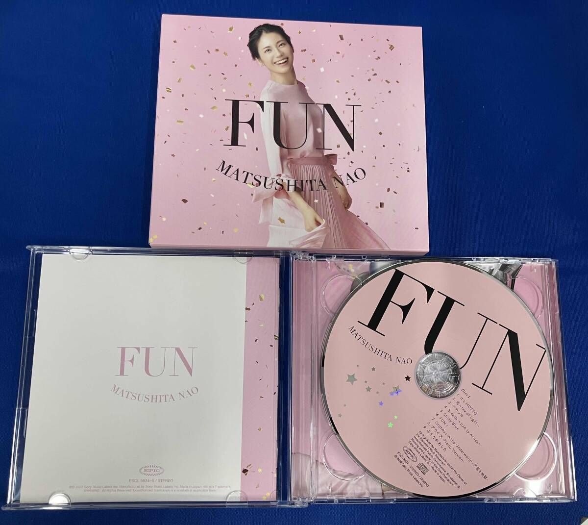 松下奈緒 CD FUN(初回生産限定盤)(Blu-ray Disc付) - メルカリ
