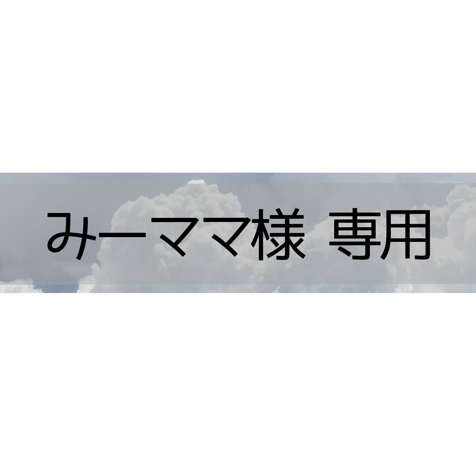 みーママ 様 専用（２点） - メルカリ