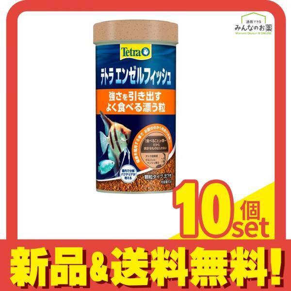 Tetra テトラ エンゼルフィッシュ 小・中熱帯魚の主食 80g 10個セット まとめ売り