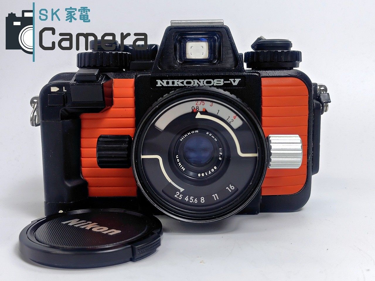 Nikon - 【中古】 Nikon NIKONOS-V + NIKKOR 35ｍｍ F2.5 ニコン ニコノス シャッター 露出 動作 中古】 Nikon NIKONOS-V + NIKKOR 35mm F2.5 ニコン ニコノス