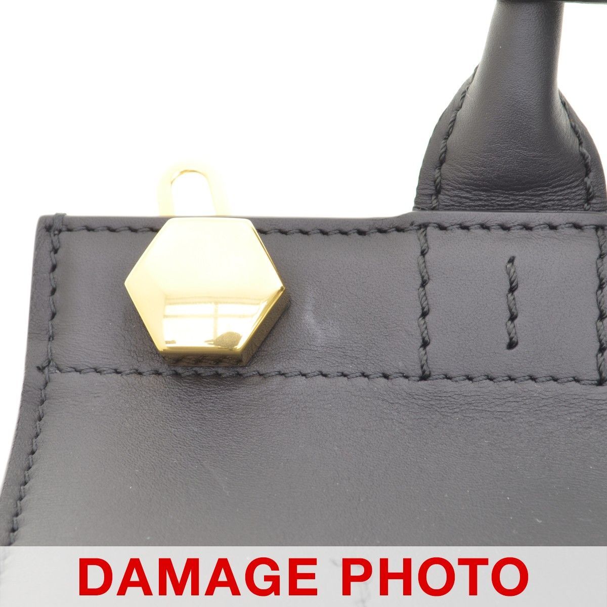 ANYAHINDMARCH】EPHSON MINI エプソン ミニ 2WAY レザー ハンドバッグ 
