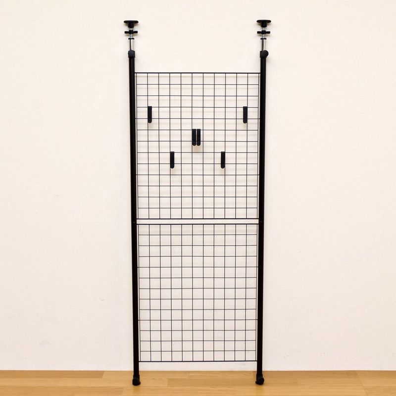 つっぱり式パーテーション　89cm幅　BK/WH Amazon｜積水樹脂商事(Sekisuijushishoji)セキスイつっぱり式