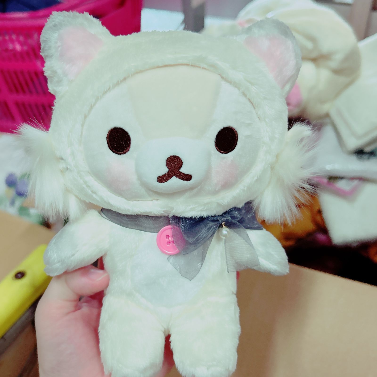 レア タグ付き コリラックマキャット ぬいぐるみ - メルカリ