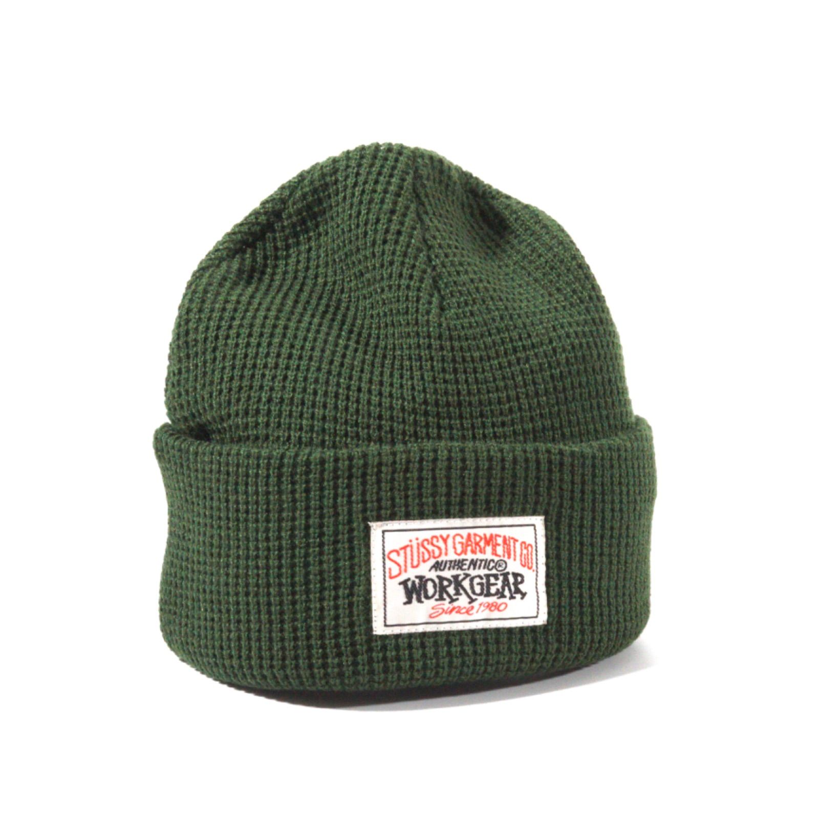 STUSSY WORKGEAR ニット帽 トップ 新品 STÜSSY WORKGEAR ニット帽 ビーニー