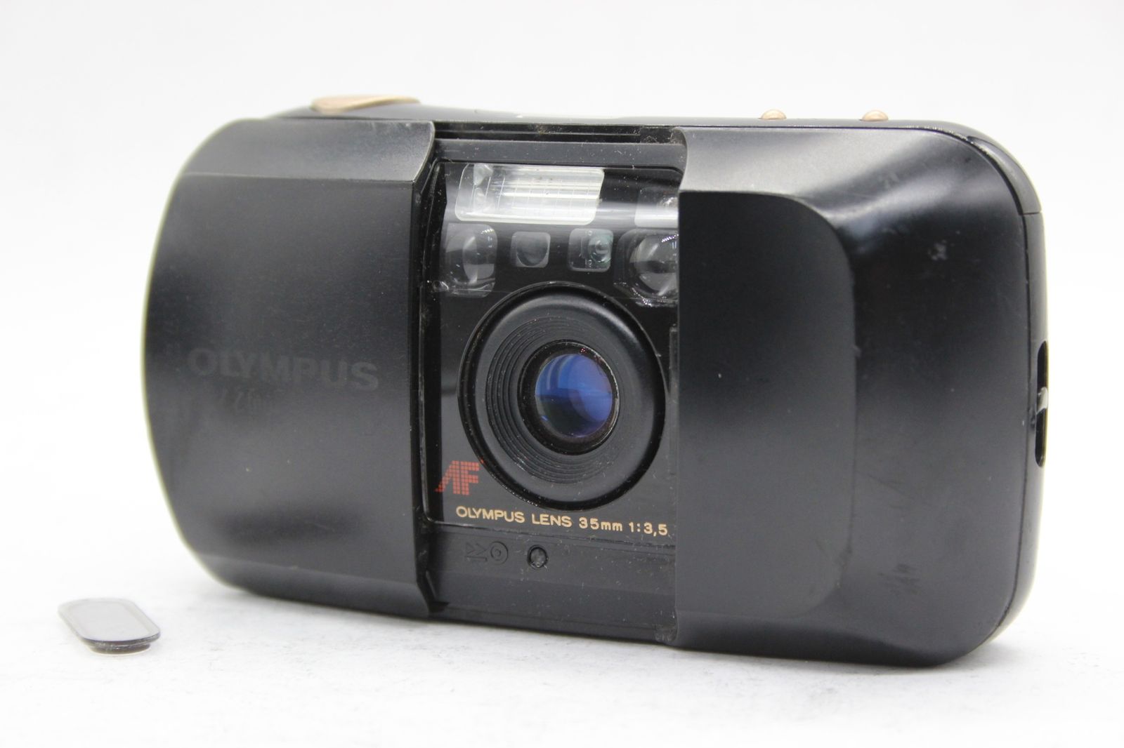 返品保証】 オリンパス Olympus μ mju PANORAMA ブラック 35mm F3.5 コンパクトカメラ s6437 - メルカリ