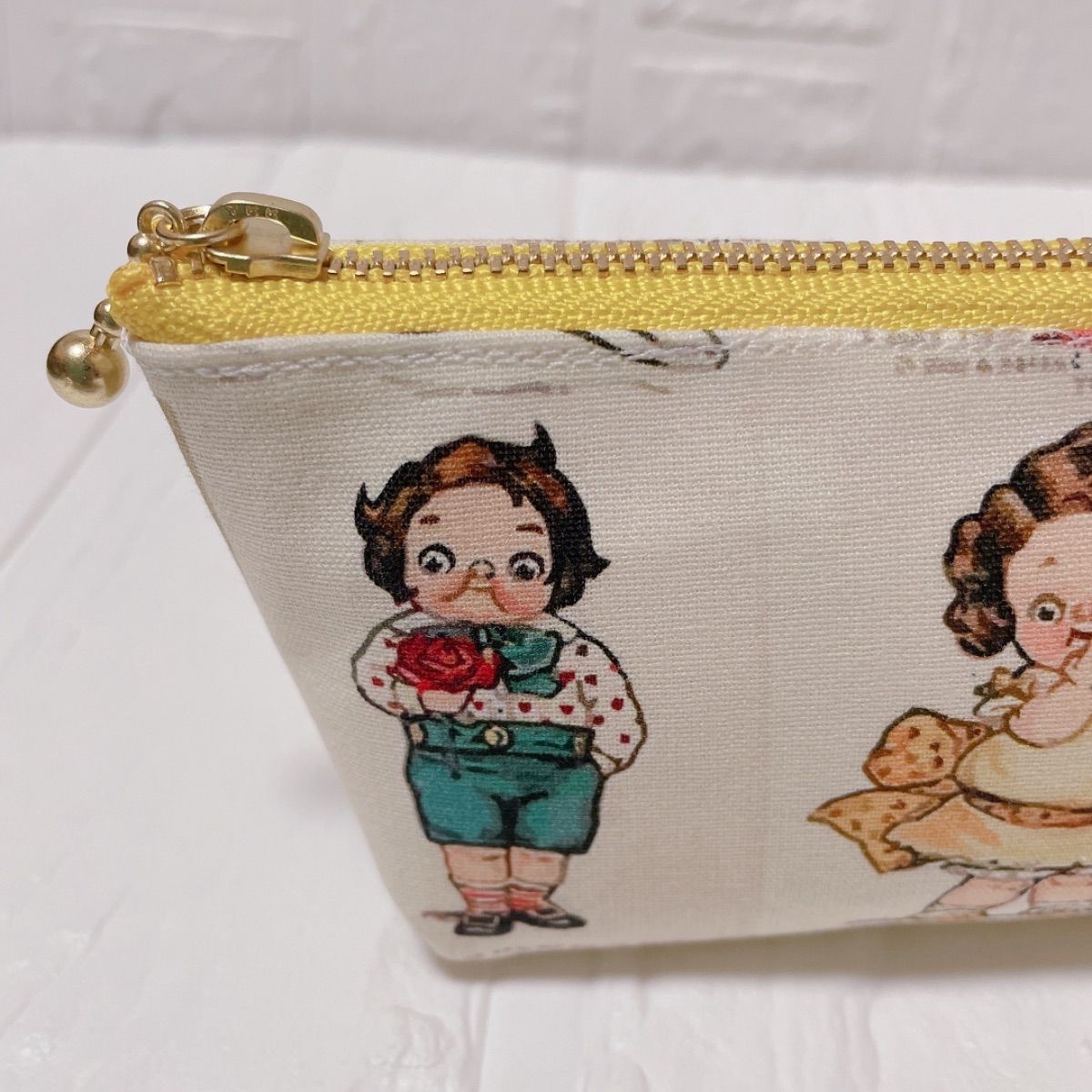 トマトガール ペンケース ポーチ ハンドメイド - メルカリ 