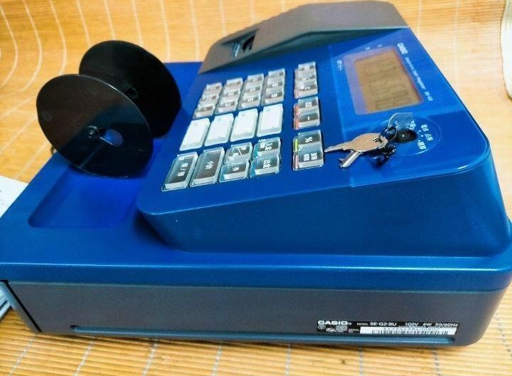 カシオレジスター　SE-G2　コンパクト　人気機種　 感熱紙　540133 カシオレジスター SE-G2 コンパクト 人気機種 感熱紙 540133 カシオ