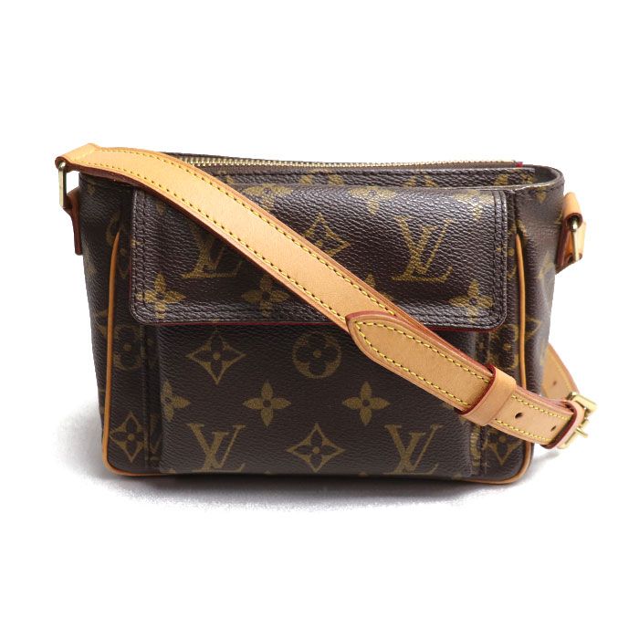 LOUIS VUITTON ルイ・ヴィトン ヴィバ・シテPM ショルダーバッグ ブラウン M51165 SD0094 レディース 中古