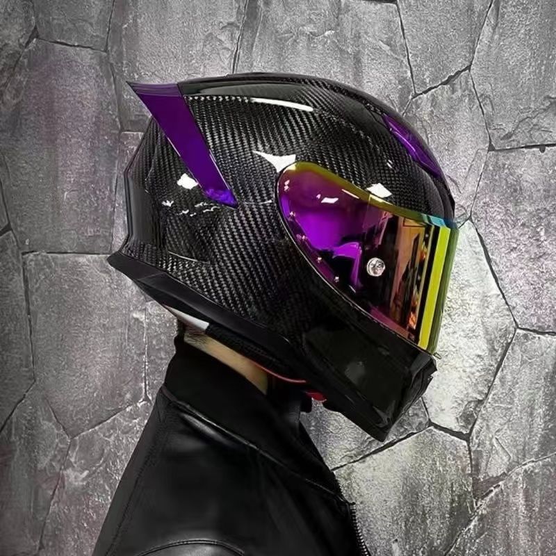 カーボンファイバーヘルメット軽量M〜XXL