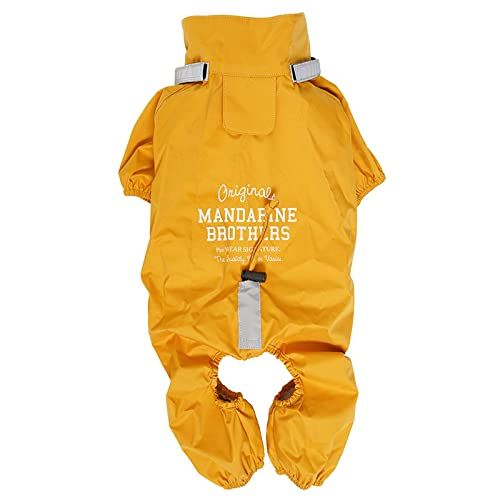 MANDARINE BROTHERS マンダリンブラザーズ RAIN SUIT レインスーツ S M MD マリーゴールド S