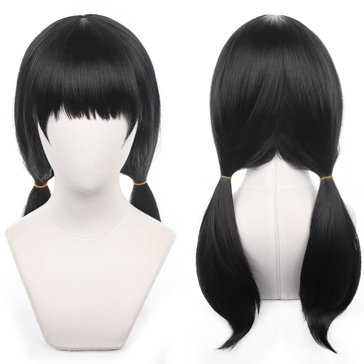 チェンソーマンコスプレウィッグセット 三鷹 アサ ツインテール