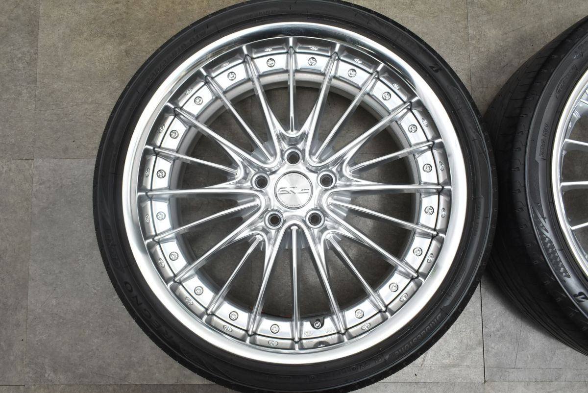 2ピース】WORK シュヴァート レグニッツ 19in 8.5J 44 PCD112 