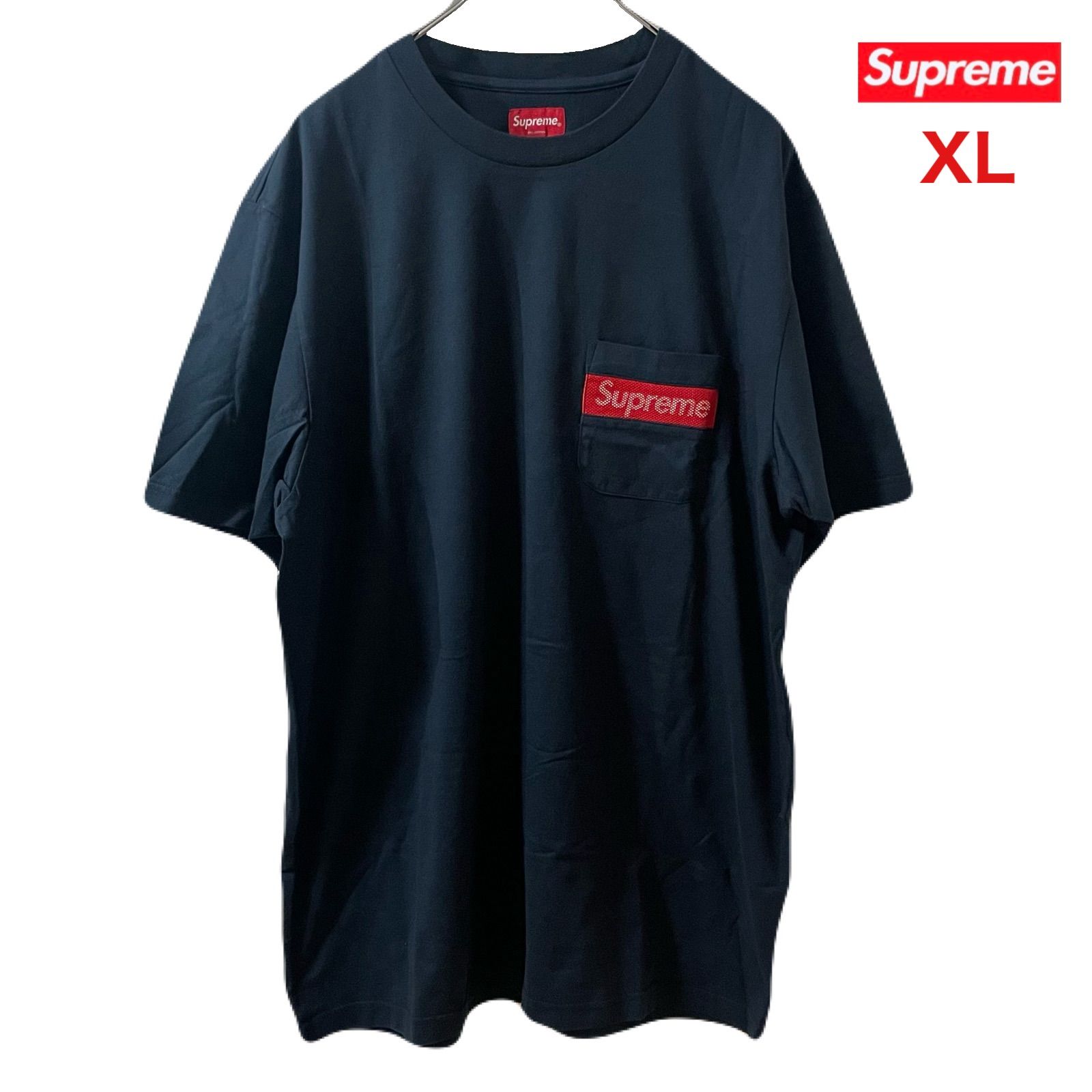 トップス Supreme Mesh Stripe Pocket Tee Supreme Mesh Stripe Pocket Tee (SS19) - $78