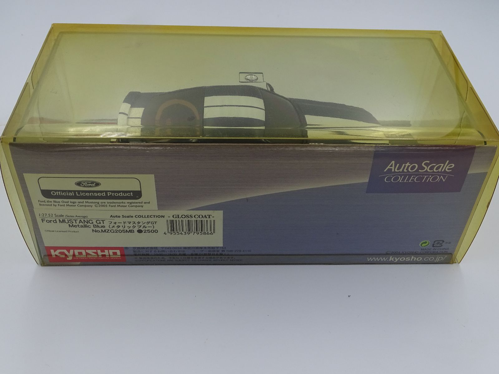 京商ミニッツ、フォードマスタングGT KYOSHO Mini-Z ボディ フォード マスタング GT メタリックグレイ 京商