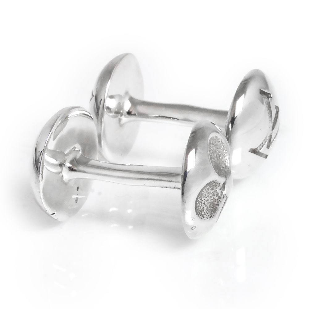 ルイヴィトン　ブトンドゥマンシェット　カフス　セット　シルバー ルイヴィトン ブトンドゥマンシェット カフス セット シルバー