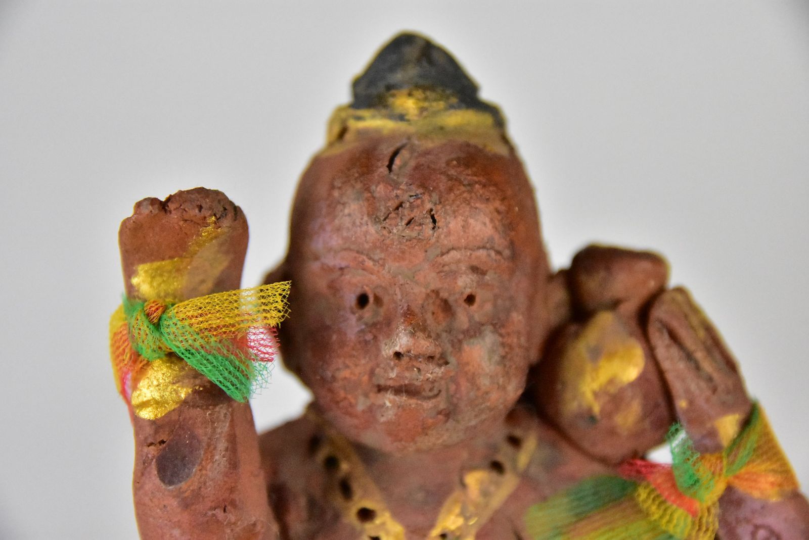 特別価格 古代呪術の富と幸運お守り 招福童子クマーントーン胎児型 A