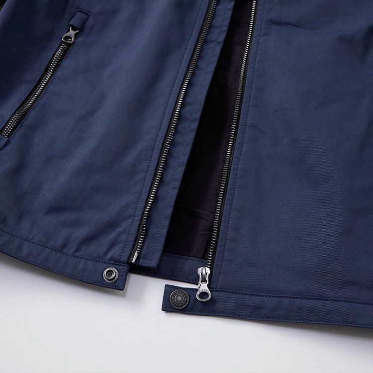 DIESEL ネイビー ライダース ボンバー ジャケット ディーゼル DIESEL ライダースジャケット メンズ ナイロン