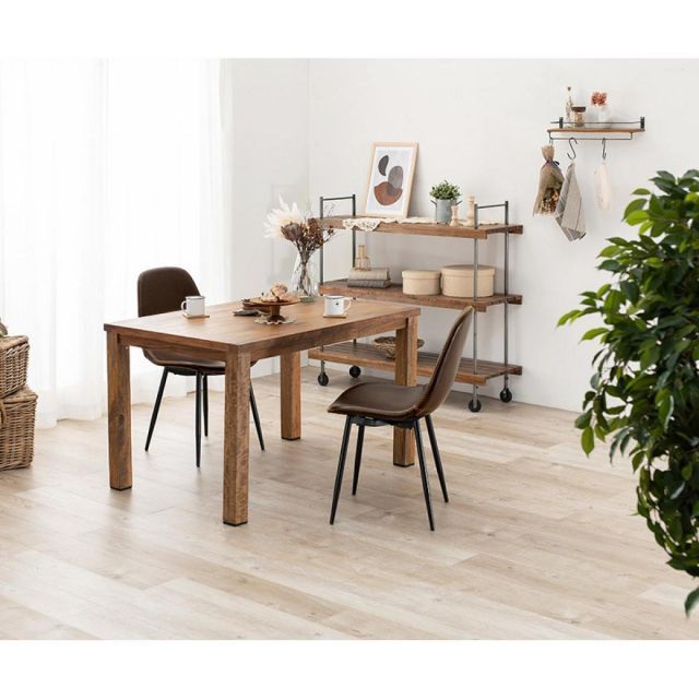 萩原 Hagihara RT-2942-120-ADB-3S ダイニング３点セット テーブル チェア 新生活 インテリア 家具おしゃれ MARWIL-DEMENAGEMENTS_CH