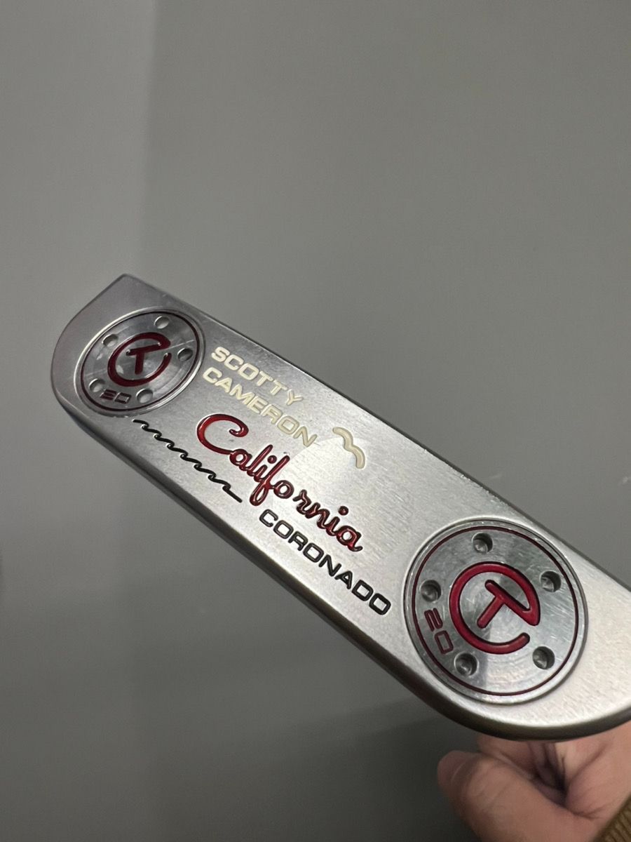 希少　スコッティキャメロン　パター　『カリフォルニア　コロナド』　33インチ スコッティキャメロン カリフォルニア コロナド パター ヘッドカバー