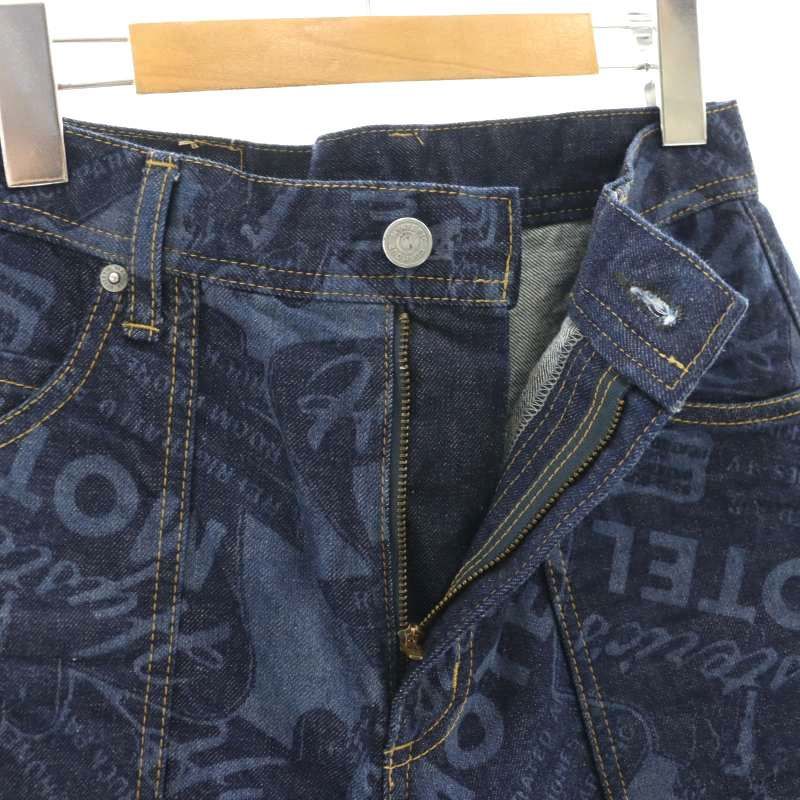 [タグ付き] ヒステリックグラマー 24SS MOTEL柄 ジョーツ デニム タグ付き] ヒステリックグラマー 24SS MOTEL柄 ジョーツ デニム