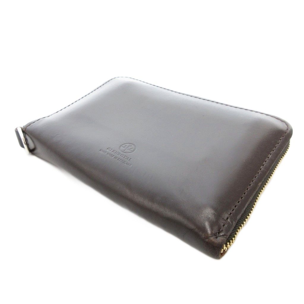 グレンロイヤル GLENROYAL コインケース 小銭入れ ジャ レザー ダークブラウン AE コインケース 小銭入れ 小物 メンズ