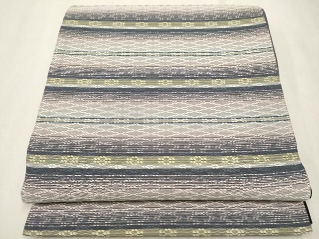 平和屋着物●六通柄袋帯　花織　正絹　逸品　CAAT8033hy 平和屋着物○六通柄袋帯 花織 正絹 逸品 CAAT8033hy - メルカリ