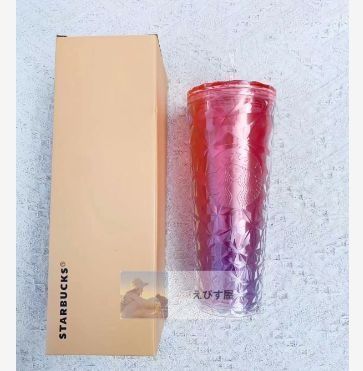 ★新品未使用★スターバックス コールドカップタンブラー プリズム 710ml -419